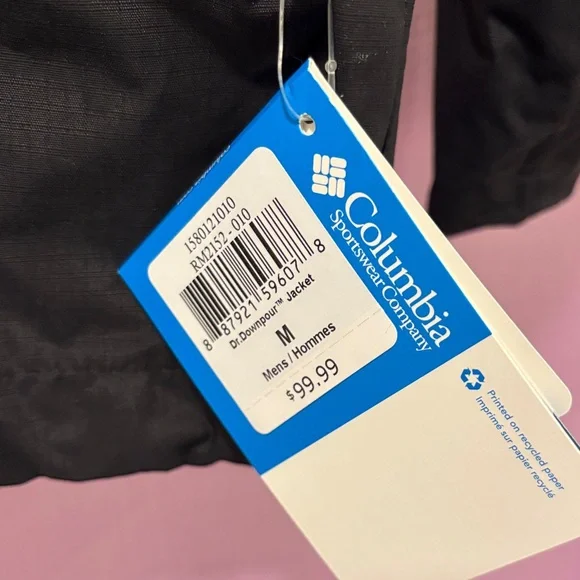 Columbia Men's Dark Performance Jacket - Size M - Picture 5 of 6